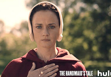A still of Alexis Bedel in the Handmaids Tail