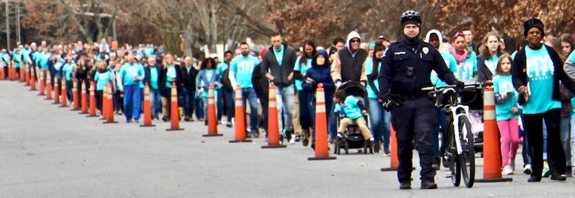 A photo from a pro-life march