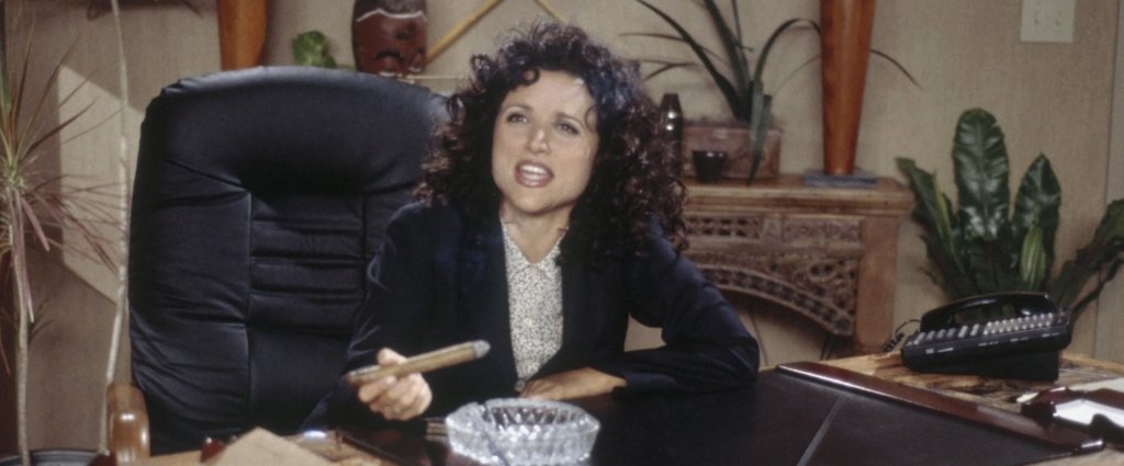 A photo on Julia Louis-Dreyfus on Seinfeld