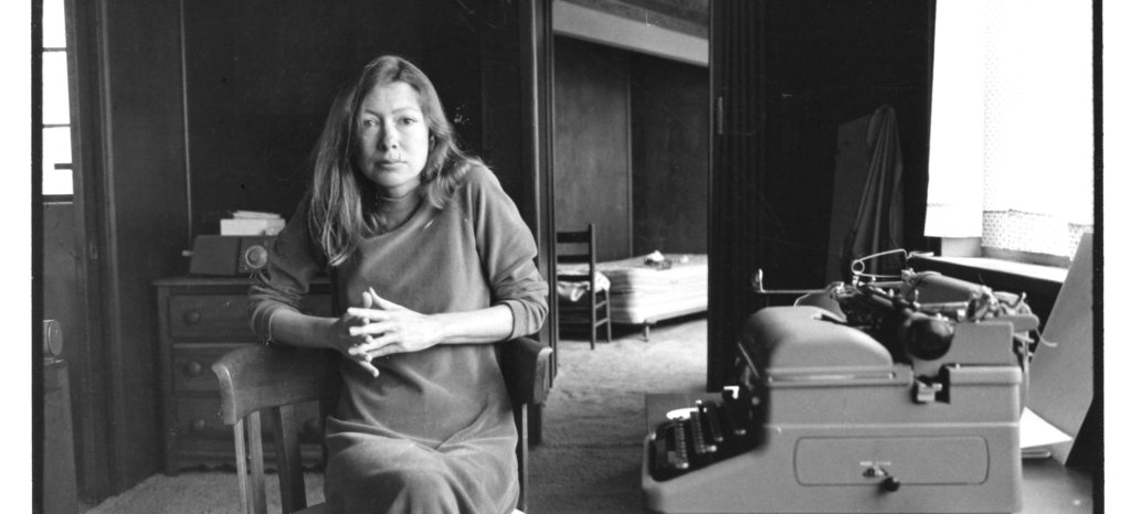 A photo of Joan Didion