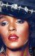 A collage of photos of Janelle Monáe