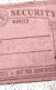 A copy of a social security card that has not been filled in.
