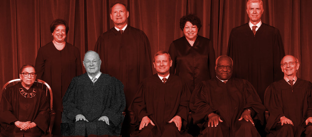 A photo of the 2018 SCOTUS members