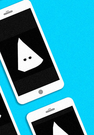 A collage of phones with a KKK hat image in each of them.