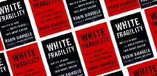 A cover of the book "White Fragility" by Robin Diangelo