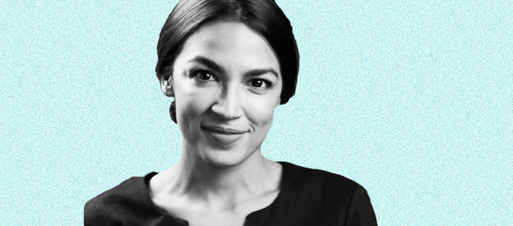 A photo of Alexandria Ocasio-Cortez