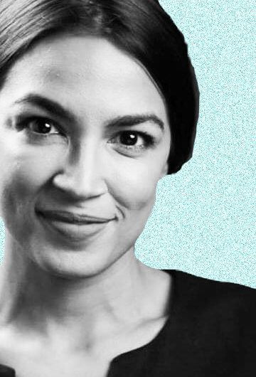 A photo of Alexandria Ocasio-Cortez