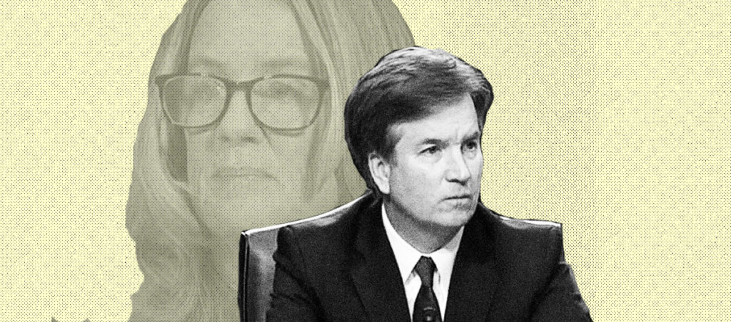 Image of Christine Blasey Ford and Brett Kavanaugh