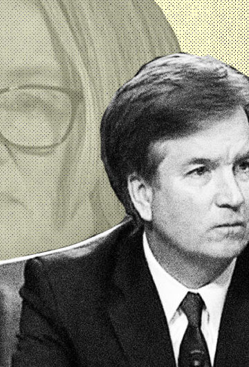 Image of Christine Blasey Ford and Brett Kavanaugh