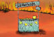 illustration of lemonade stand in burning field