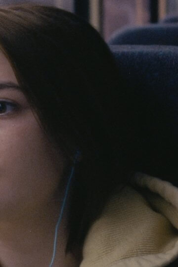 A photo of the actress Sidney Flanigan from a still of the film "Never, Rarely, Sometimes, Always"