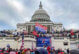 mob of violent trump supporters swarming the capitol