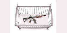 AR 15 in a crib