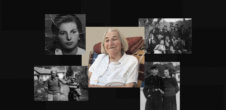 A collage of various photos of Tsvetana Dhermanova from her life