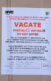A sign on a door from NYC Buildings that says "Vacate: The Department of Buildings Has Determined that conditions within these premises are imminently perilous to life. This premises has been vacated and rrentry is prohibited until such conditions has been eliminated to the satisfaction of the department. Violators of the commissioner's vacate order are subject to arrest."