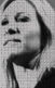 A black and white image of Congresswoman Marjorie Taylor Greene