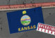 A collage of the flag of Kansas, a sign that says "Operation Rescue," and a headline that says, "Abortion Doctor Shot to Death in Kansas Church"